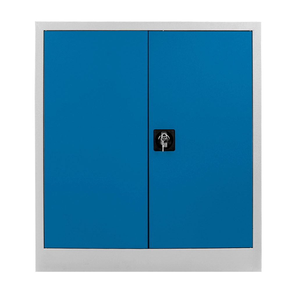 100 cm. file cabinet gray blue color