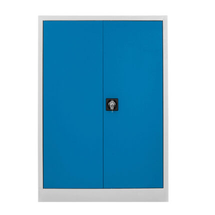 130 cm. dosya dolabı gri mavi renk