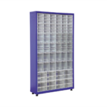 77.10.17 Plastik Çekmeceli Sabit Metal Dolap