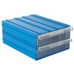 2 çekmeceli plastik malzeme kutusu