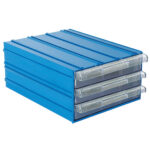 3 çekmeceli plastik malzeme kutusu