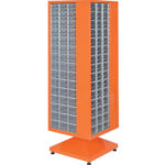 Plastik çekmeceli döner metal dolap