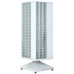 Plastik çekmeceli döner metal dolap