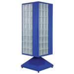 Plastik çekmeceli döner metal dolap