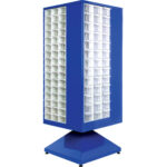 Plastik çekmeceli döner metal dolap