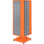 Plastik çekmeceli döner metal dolap