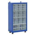 Plastik çekmeceli dolap