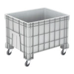 77.11.01 Tekerlekli Plastik Konteyner Kasa