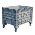 77.11.04 Tekerlekli Plastik Konteyner Kasa