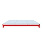 BD367001 çelik malzeme rafı için ek raf