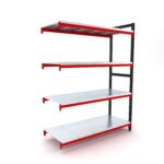 BD367003 çelik malzeme rafı ek modülü