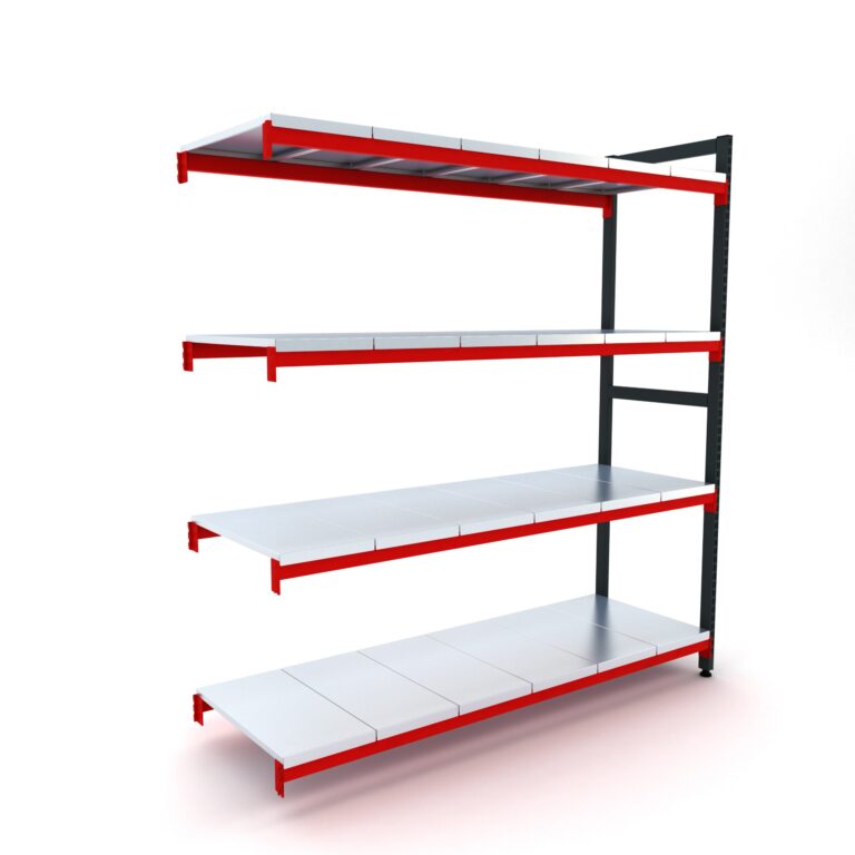 BD367004 çelik malzeme rafı ek modülü