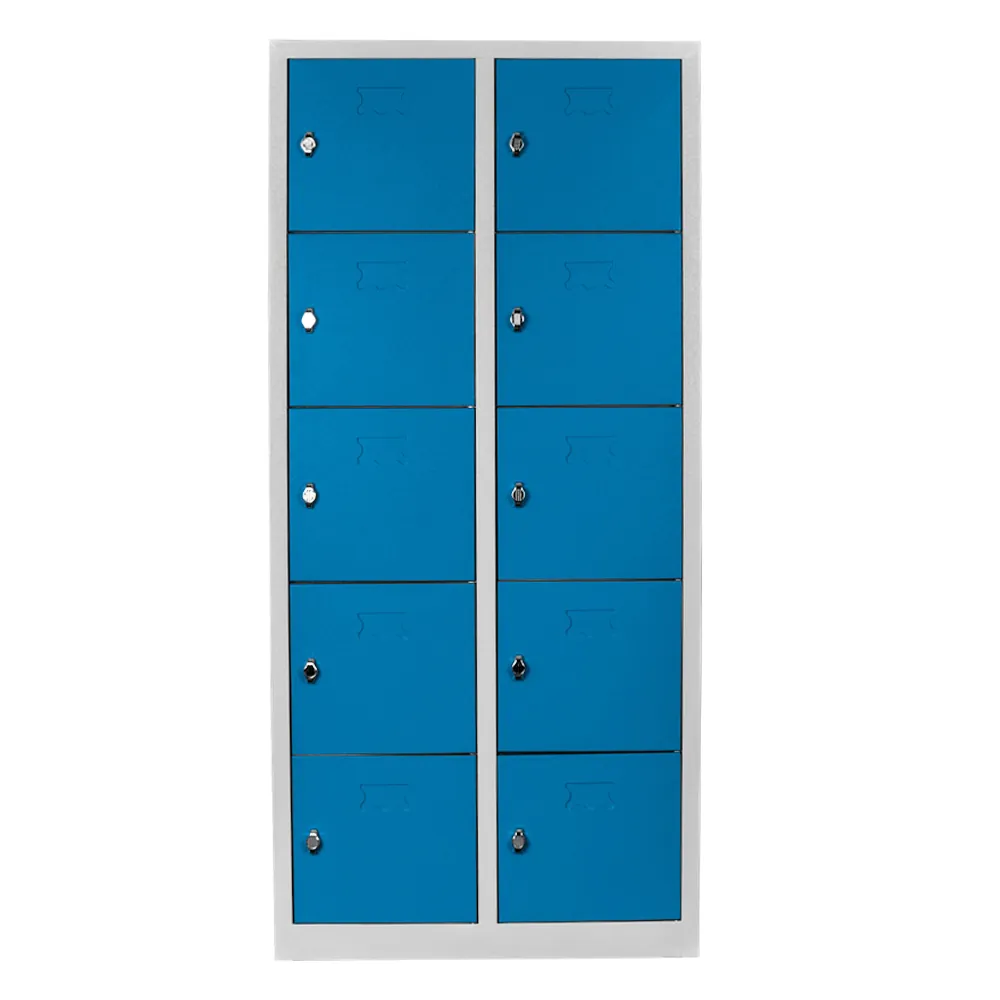 10-eyed student and teacher cabinet gray blue color