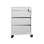 ;ç çekmeceli tekerlekli keson gri renk