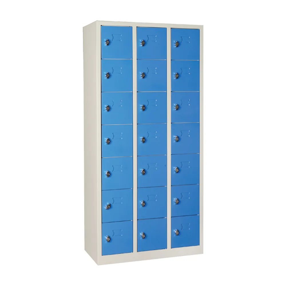 Twenty-one storage cabinet